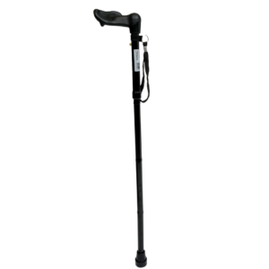 Folding walking stick with Ergonomic Handle Left Hand