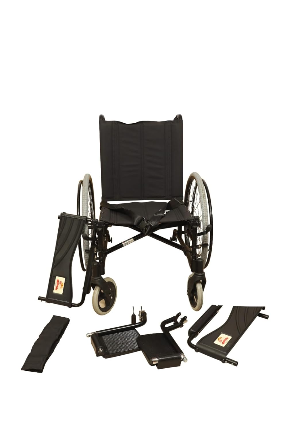 Self Propelled Wheelchair Steel Fixed Back