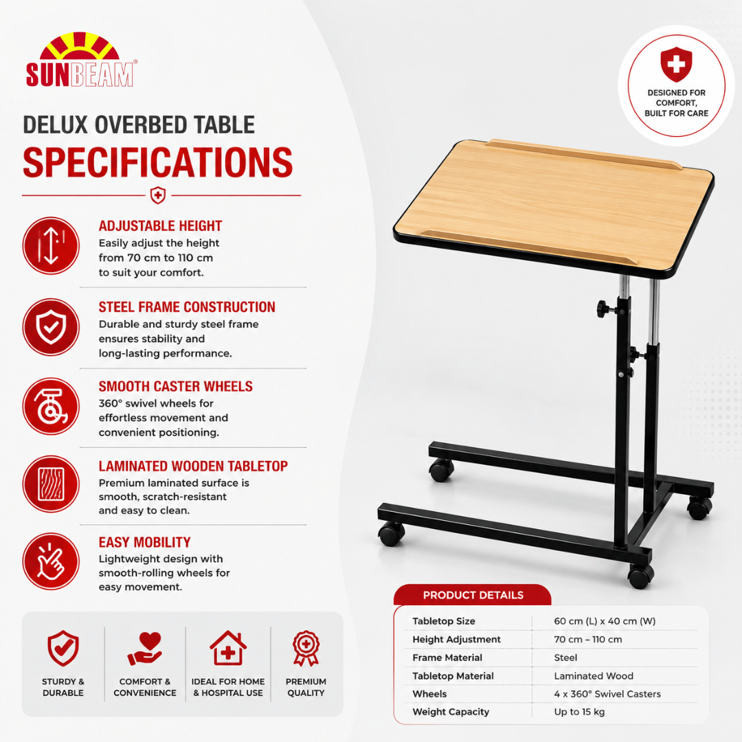 Overbed Table H Frame