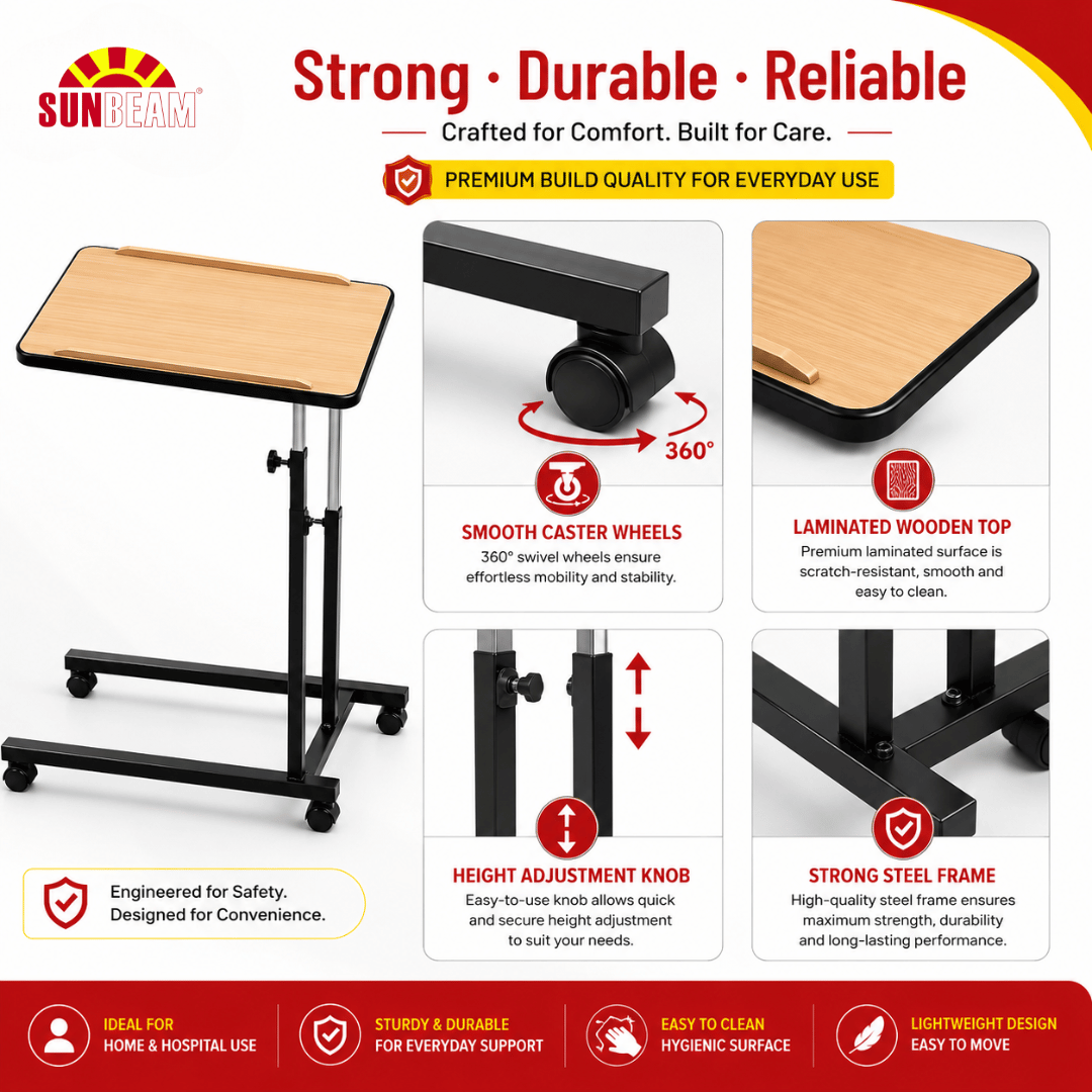 Overbed Table H Frame
