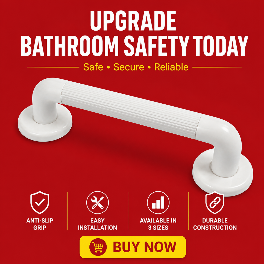 Plastic Fluted Grab Rail 12 Inch